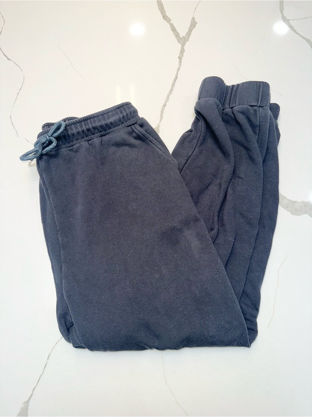 Crescent Charcoal Drawstring Jogger Sweatpants
